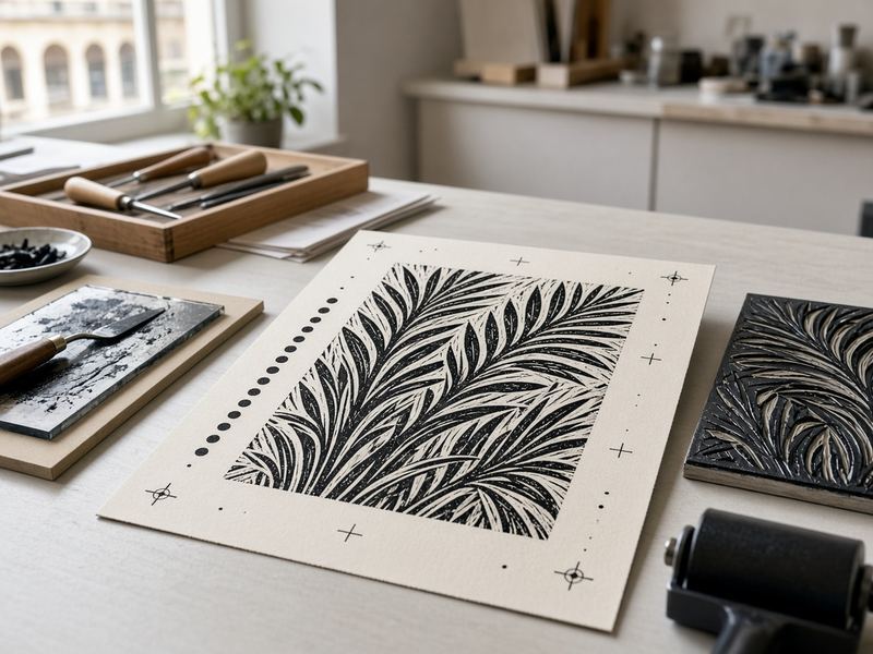 Edition printing at Rusticcare Atelier